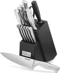Cuisinart 15-Piece Stainless Steel Hollow Handle Block Set, C77SS-15PK