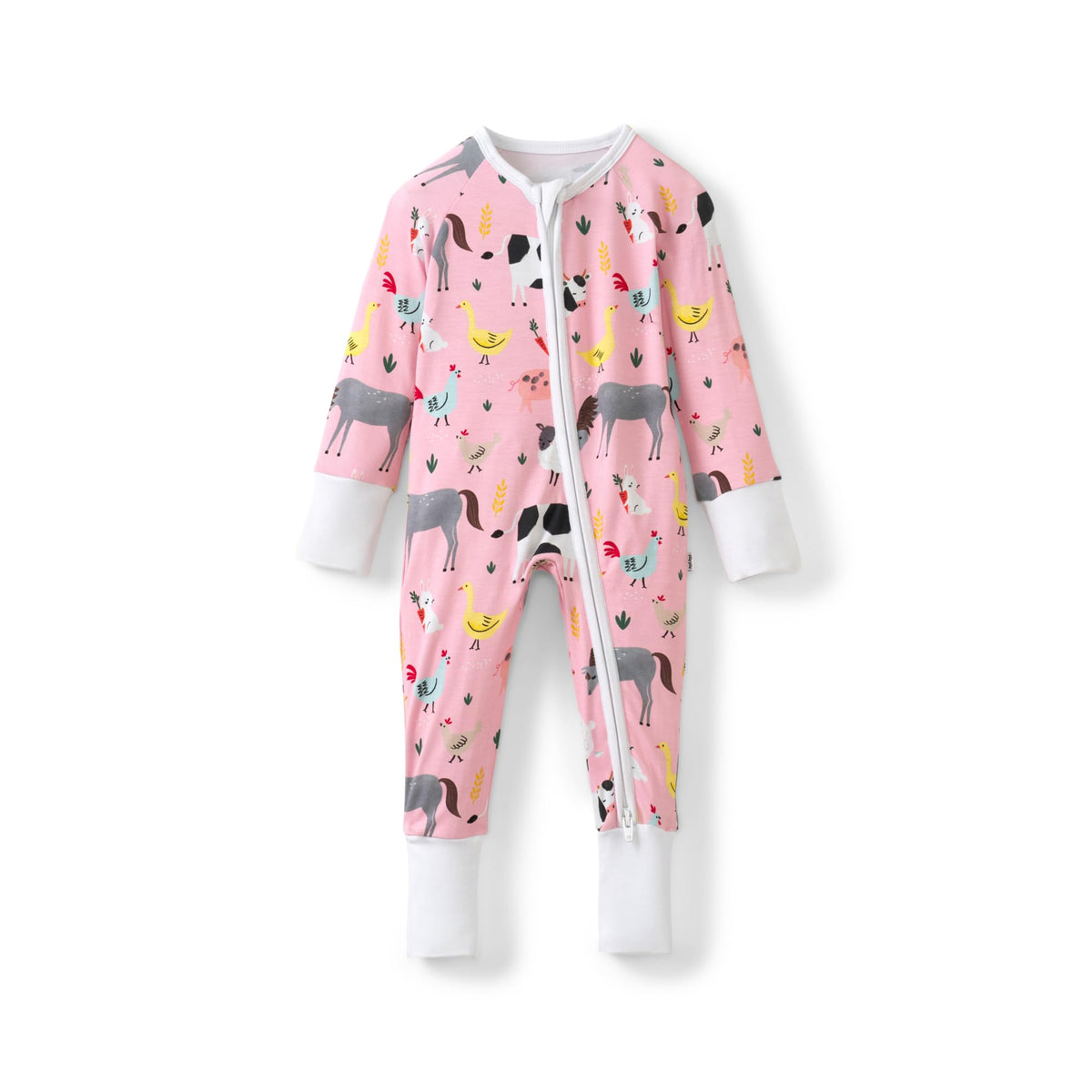 Little Sleepies Baby Pajamas, Blue Cookies & Milk, Newborn