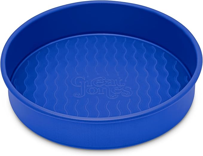 Great Jones Nonstick and Non Toxic 9 Inch Round Cake Pan (Blueberry)