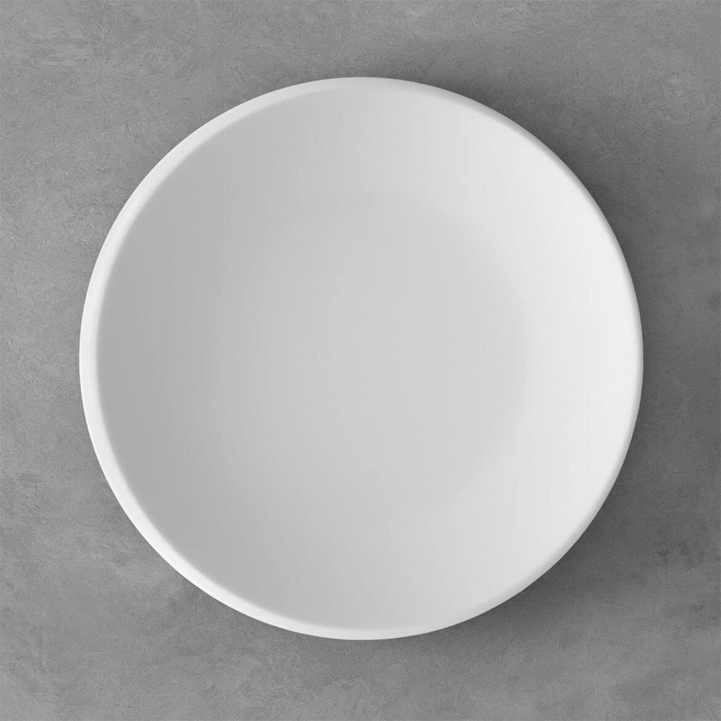 Villeroy & Boch NewMoon 12 Piece Dinnerware Set, White, Service for 4