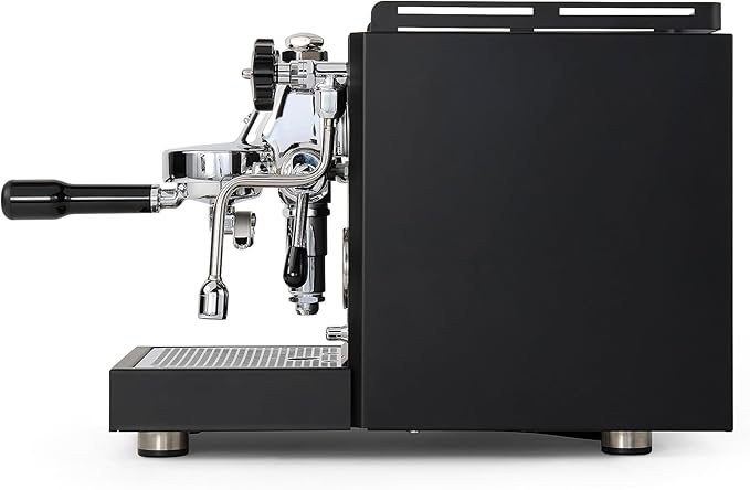 Diletta Bello+ Espresso Machine | E61 | PID Temperature Control | Shot Timer | Programmable Preinfusion | Handmade In Italy (Black)