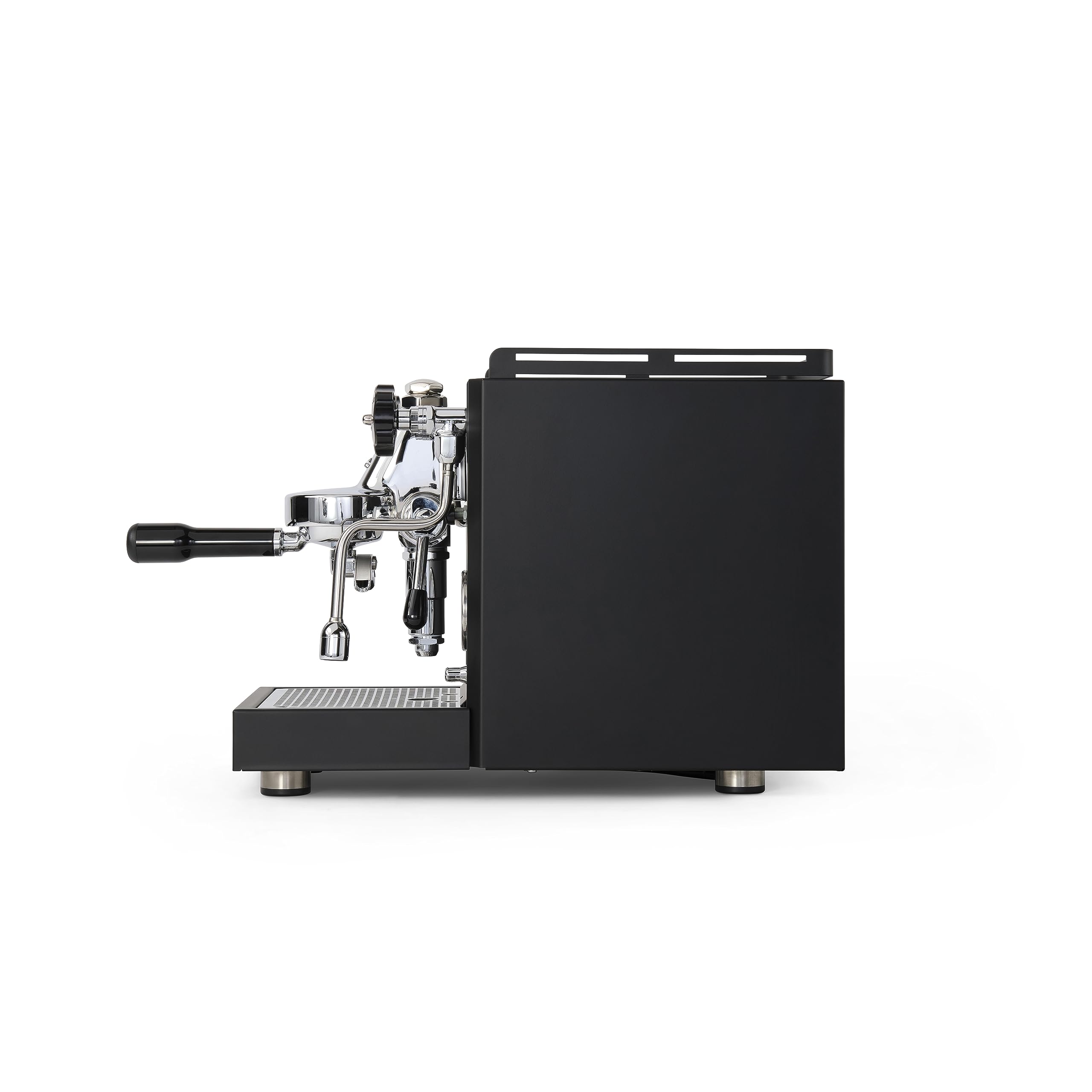 Diletta Bello+ Espresso Machine | E61 | PID Temperature Control | Shot Timer | Programmable Preinfusion | Handmade In Italy (Black)