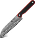 Santoku Knife 7 Inch, 67-Layer Damascus Steel Chef Knife with G10 Handle