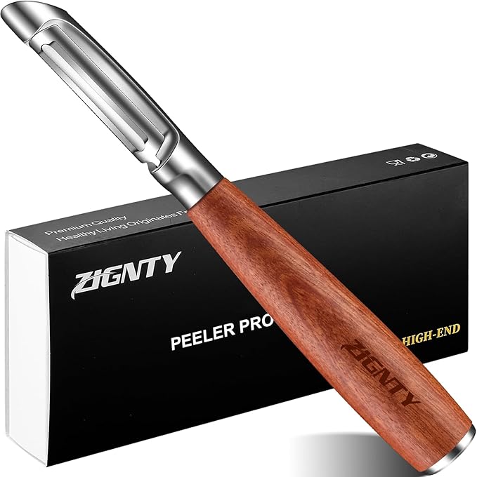 ZIGNTY Vegetable Peeler Stainless Steel, Premium Potato Peelers for Kitchen