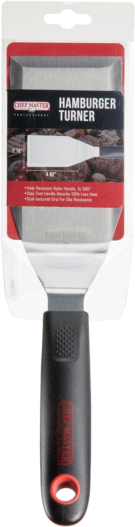 Chef Master 90283 High Heat Hamburger Turner Spatula