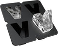 Customized Letter A-Z Ice Cube Mold -Letter Silicone Ice Mold for Custom Ice Cube Mold and Baking Chocolate and Crafting Letter Molds, Ice Cube Molds for Cocktails (Letter V)