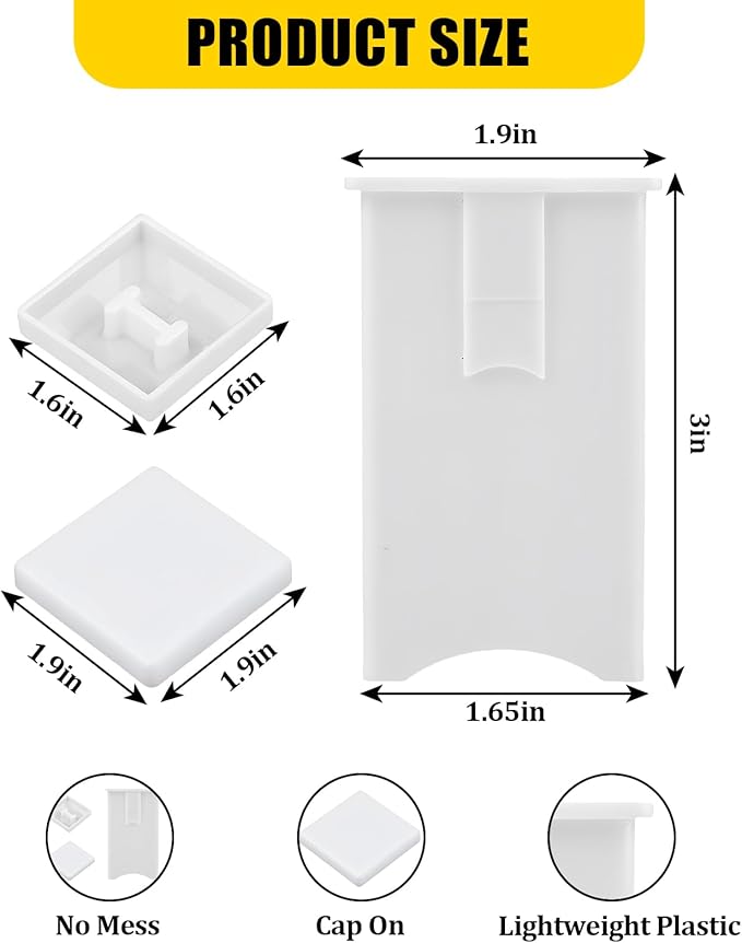 2 Pack Plastic Butter Spreader Corn Cob with Cover Butter Spreader for Corn, Bread & Cooking for Even Spread on Toast, Pancakes, Waffles & Grilling