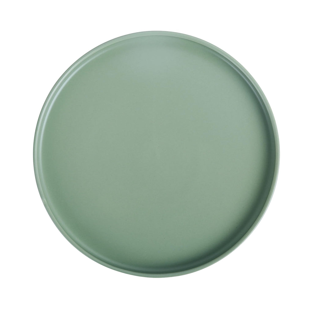 Stone Lain Stella Dinner Plate 6-Piece Set, Round, Porcelain, Honeydew