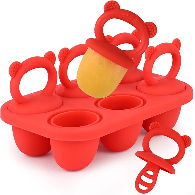 WMKGG Baby Popsicle Molds,Breastmilk Popsicle Molds