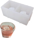 JunWondC Rose Ice Cube Mold, Silicone Ice Tray for Whiskey Cocktails