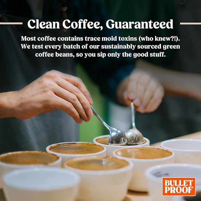 Bulletproof Breakfast Blend Light Roast Ground Coffee, 12 oz – Clean Coffee Tested for Toxins, Smooth Low-Bitter Taste, Notes of Chocolate, Orange & Berry, Keto & Fasting Friendly