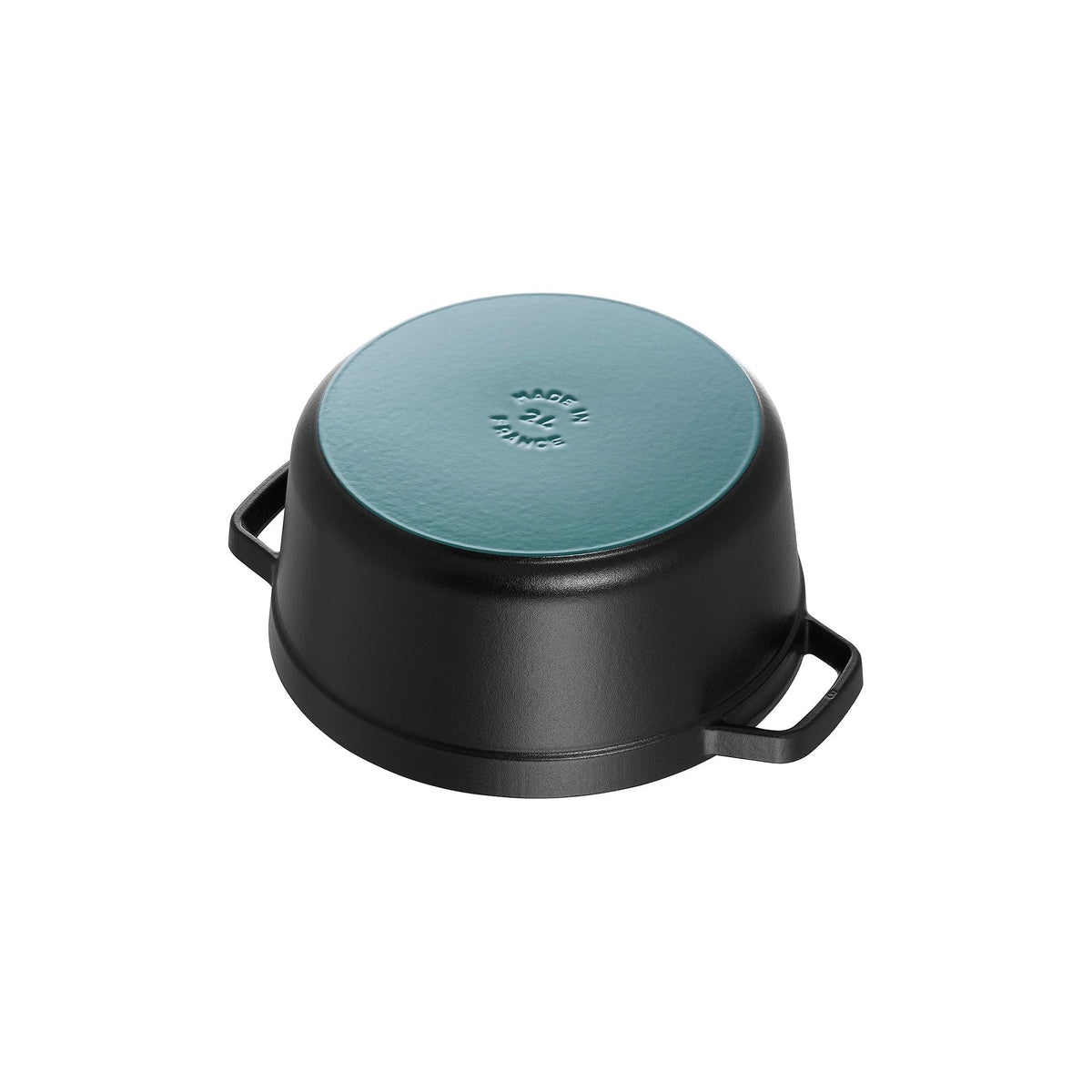 Staub Cast Iron 4-qt Round Dutch Oven - Matte Black