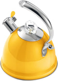 Harriet Tea Kettle Stovetop, 2.5 QT Whistling Stainless Steel Teapot