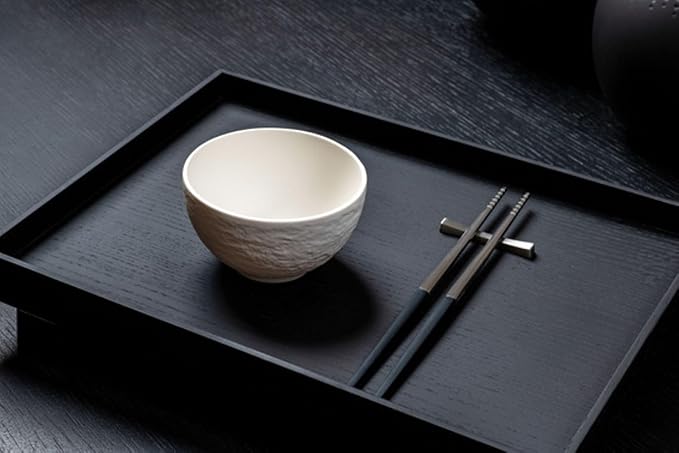 Villeroy & Boch Manufacture Rock Blanc Small Bowl, Perfect for Finger Foods, Snacks or Rice, Premium Porcelain, Made in Germany, 6.75 oz Capacity, 4.25 x 2.5 in, Matte, Creamy White