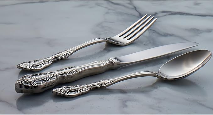 Oneida Michelangelo 6-Piece Silverware Serving Set, Flatware