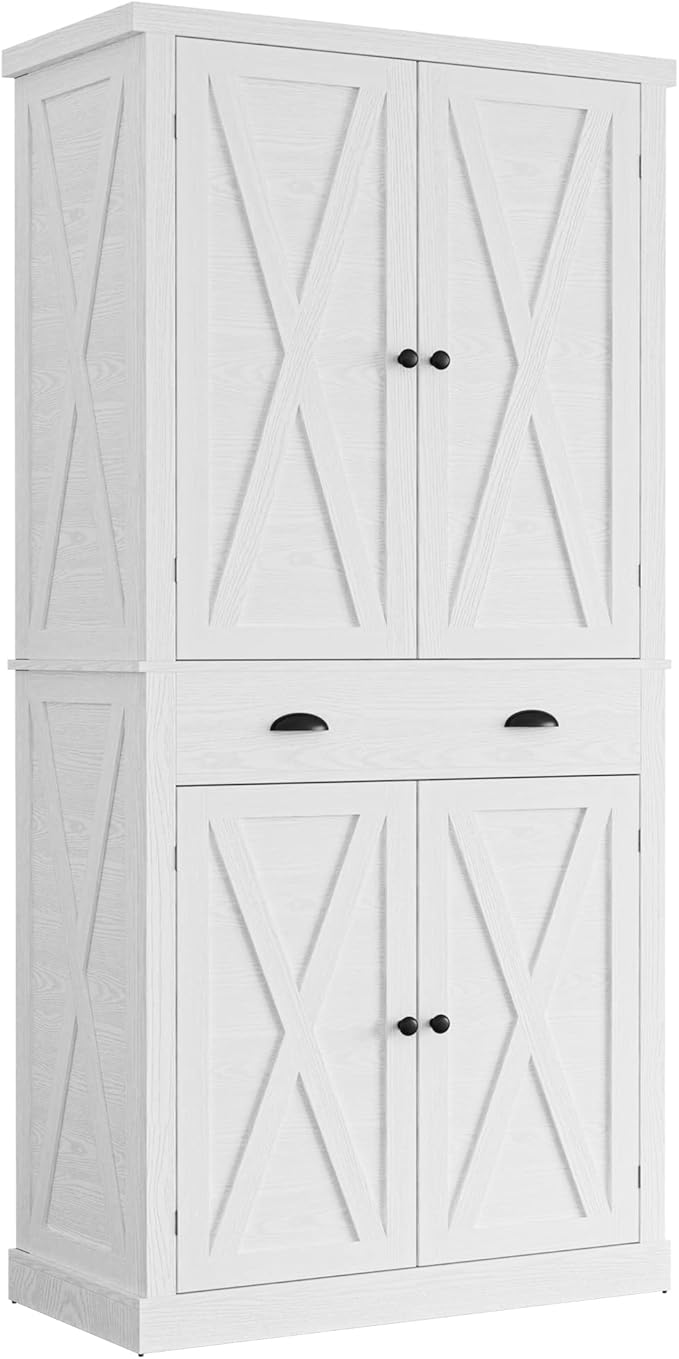 IRONCK Storage Cabinet with Drawers and Doors for Living Room and Entryway