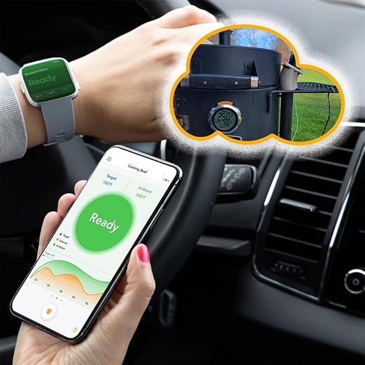 ProTemp S1 Patented Smart Grill Gauge Thermometer Hub Wi-Fi and Bluetooth