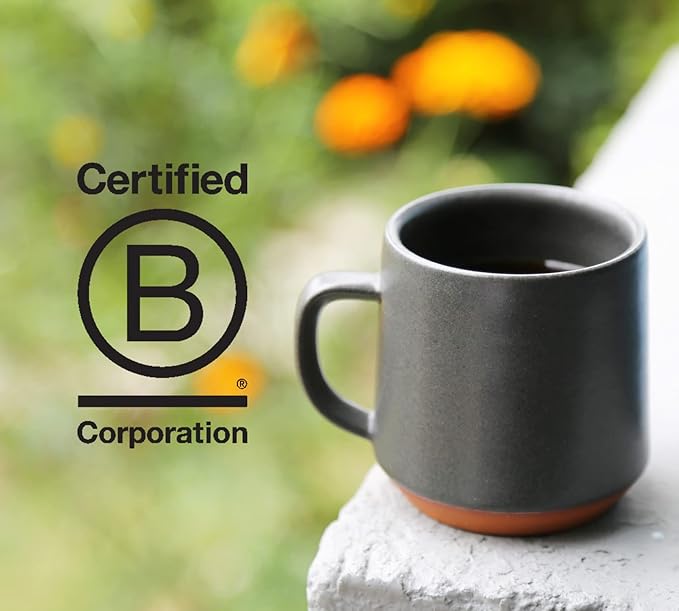 Counter Culture Whole Bean Organic Coffee Half-Caff (Even Keel - Light Roast) Graham Cracker & Molasses - Sustainably Sourced - B Corp - Organic Coffee Beans - Kosher, Gluten Free, Nut Free - 12oz Bag