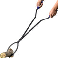 CKLT 40in Heavy Duty Fire Tongs with Scissor Shape Serrated