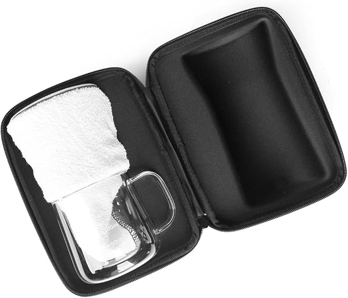 FISHNU TaiLake Coffee Self Brewing Cup - Perfect for Single Serve Coffee - Experience the Art of One Cup Pour Over Coffee Maker(Vortex Filter Set)