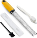 Koythin Yellow Handle Citrus Zester Cheese Shredder Grater