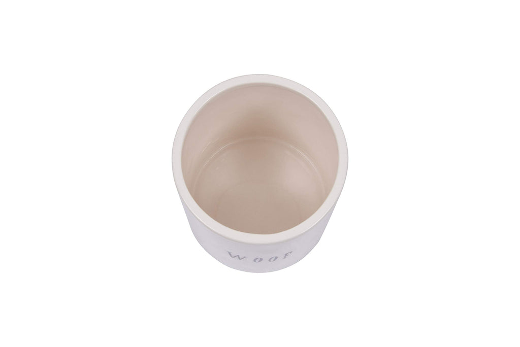 Creative Co-Op Woof Jar with Bone Handle on Lid