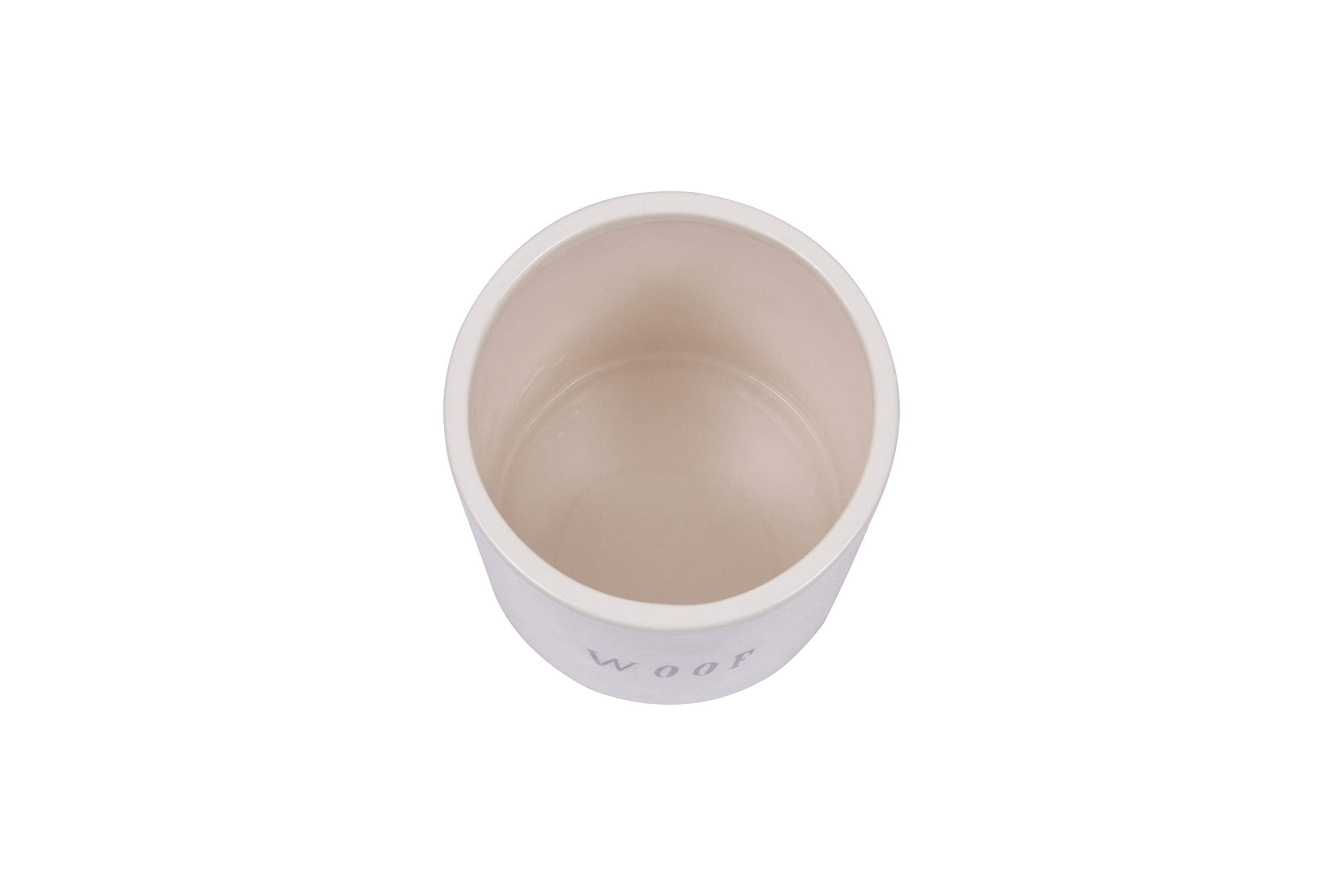 Creative Co-Op Woof Jar with Bone Handle on Lid