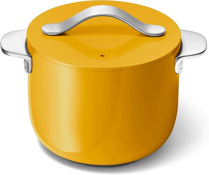 Caraway Petite Cooker, 2 qt Ceramic-Coated Pot