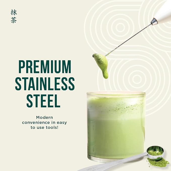 Jade Leaf Modern Matcha Whisk Set
