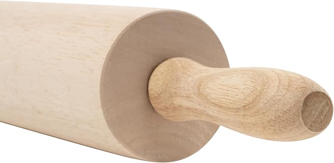Winco 18" Wood Commercial Rolling Pin