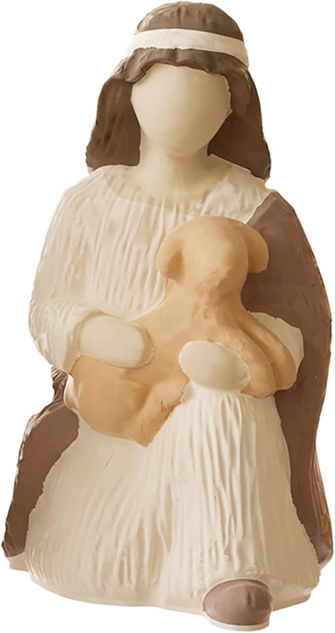 Nativity Scene Jesus Maria Candle Angel Mold Resin Casting Mold Resin Making Molds Silicone Mold for Candle Home Decorate Candle Making Mold