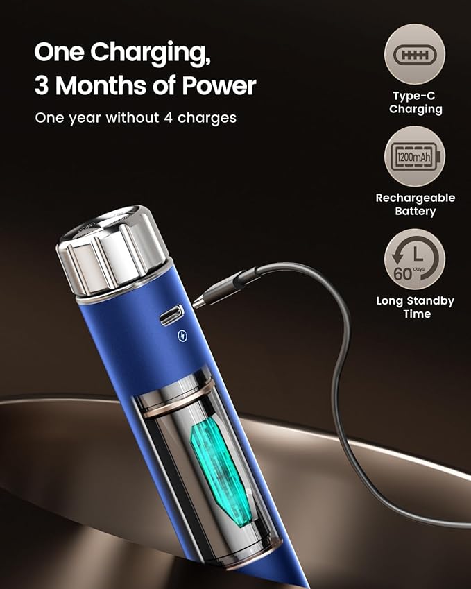 Maestri House LunaFro Max Rechargeable Milk Frother,Stepless Speed Control