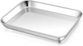 Homikit 1 Pack Mini Stainless Steel Baking Sheet, Non Stick