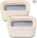 Caraway 2-Piece Glass Food Storage Container Set