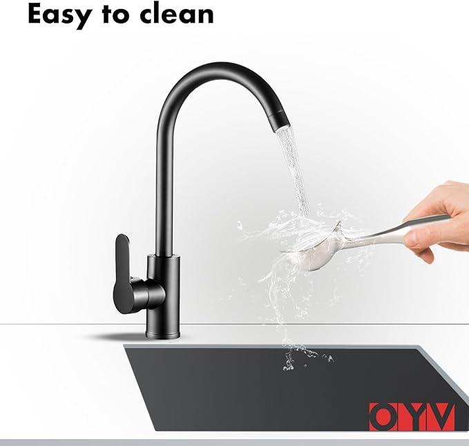 OYV 304 Stainless Steel Ice Cream Scoop, Heavy Duty, Ergonomic Handle
