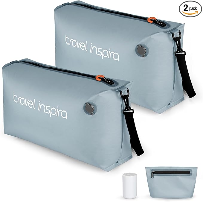 Compression Packing Cube with Electric Pump, Waterproof Travel Bag IP67