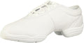 Capezio womens Canvas Sneaker dance shoes, White, 4.5 US