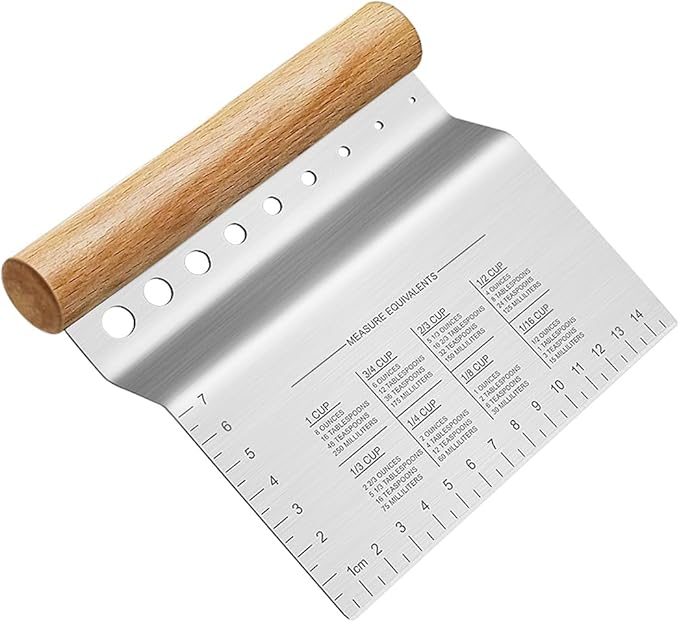 ALLTOP Dough Bench Scraper/Cutter/Chopper, 1 Pack
