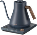 INTASTING Electric Kettles, Gooseneck Electric Kettle, ±1℉ Temperature Control, Stainless Steel Inner, Quick Heating, for Pour Over Coffee, Brew Tea, Boil Hot Water, 0.9L Navy Blue
