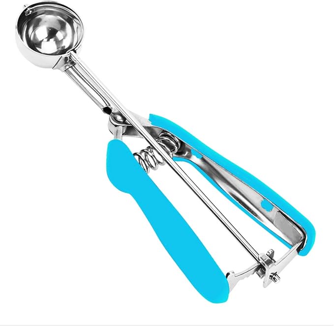 #70 Cookie Scoop, 2.5tsp/12.5ml/0.5oz Cookie Scoops for Baking, Melon Scoop