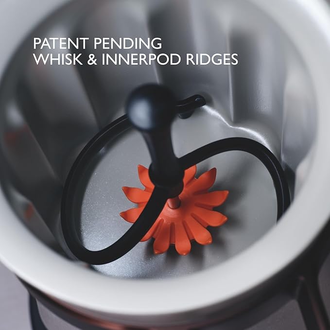 Hotel Chocolat Hot Chocolate Maker – Velvetiser Hot & Cold Drinking Chocolate Machine, Includes Mug, Glass & Sachets, Pebble Edition, Luxury Gift