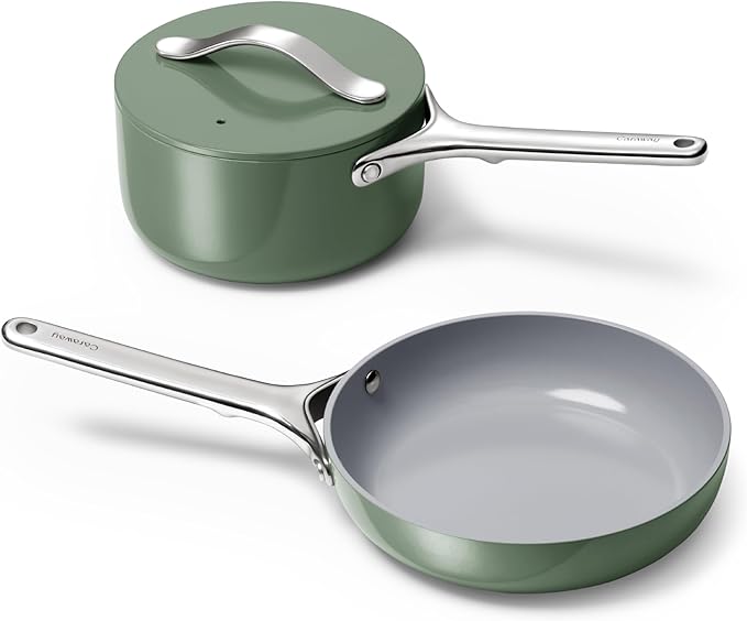 Caraway Non-Stick Ceramic Mini Cookware Set