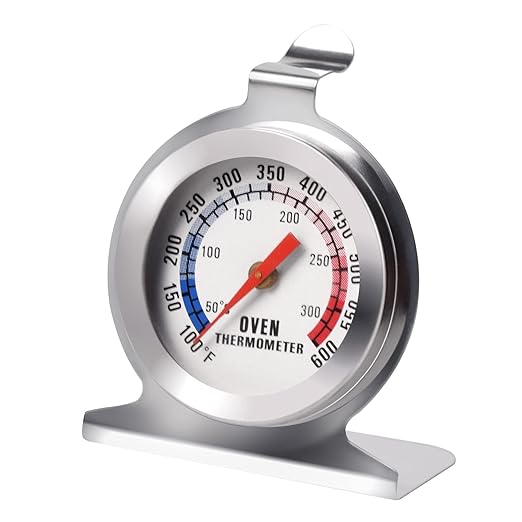 Oven Thermometer for Electric/ Gas Oven, Grill Smoker Thermometer