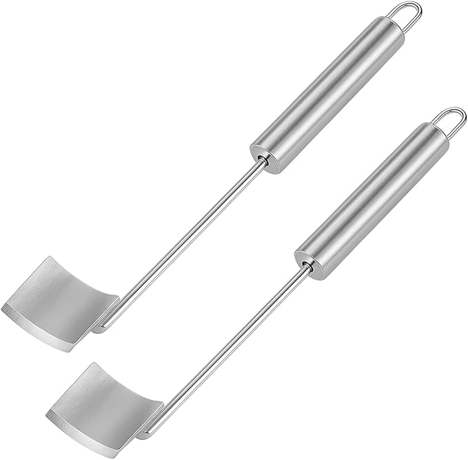 Aphohome 2 Pack Corn Peeler Stainless Steel Corn Cob Stripper Tool - Corn Kernel Remover & Thresher for Corn on the Cob, Kitchen Corn Shucker with Ergonomic Handle for Fresh Corn