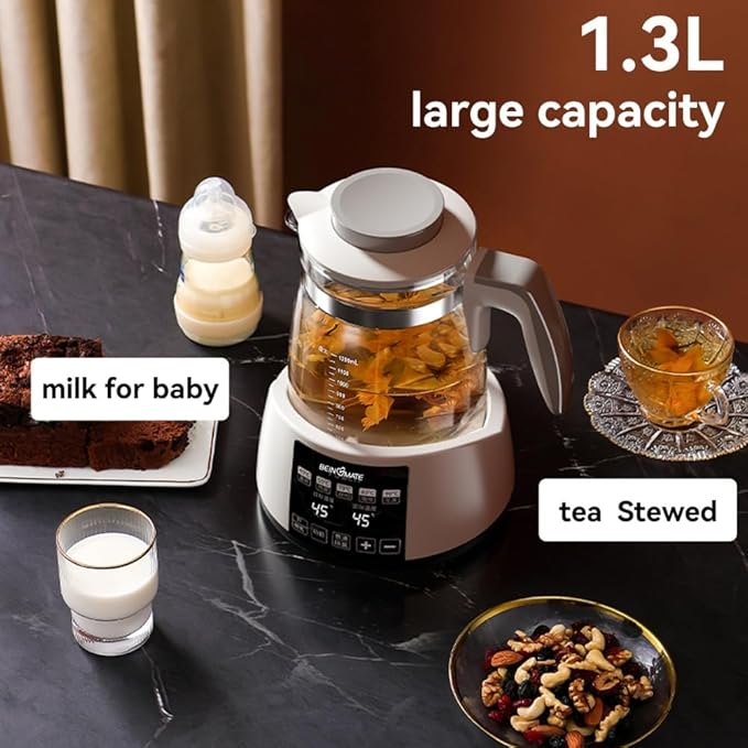 Baby Bottle Warmer,Electric Kettle Temperature Control,Water Warmer for Baby Formula