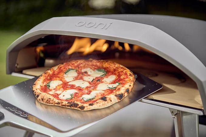 Ooni 14” Metal Pizza Peel – Metal Pizza Peel 14 Inch, Pizza Spatula Paddle, Lightweight Pizza Turning Peel with Long Handle, Pizza Oven Accessories, Pizza Tools, Rectangle Pizza Turner
