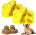 2 Pcs Large Silicone Molds with Lids for Woof Pupsicle Large Refill
