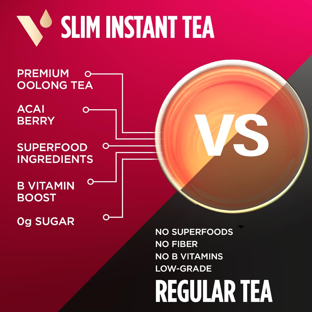 VitaCup Slim Instant Tea Packets For Diet Support, 10ct