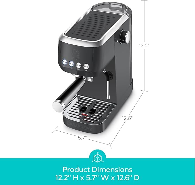 CASABREWS 3700 Essential Espresso Machine, Stainless Steel Espresso Maker