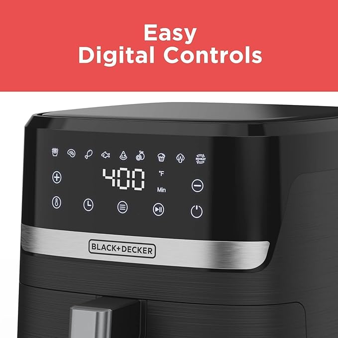 BLACK+DECKER Purifry 8QT Digital Air Fryer
